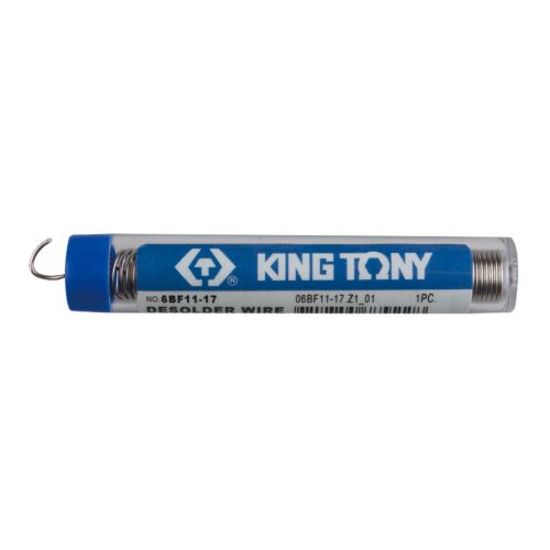 Припой в пластиковой колбе, диаметр 1 мм KING TONY 6BF11-17