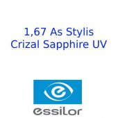 1.67  As Stylis Crizal Sapphire+UV- асферические