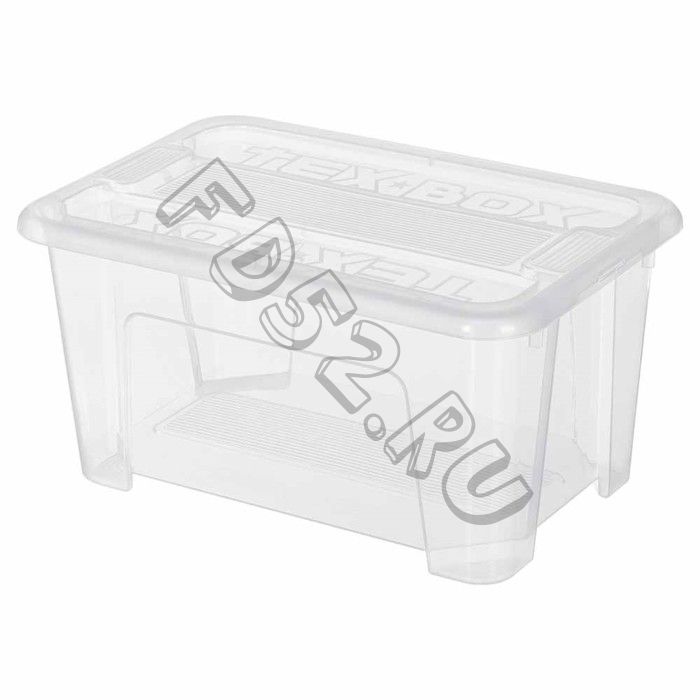 Ящик универсальный TEX-BOX, 4,5 л., бесцветный, 28х18,3х14 см