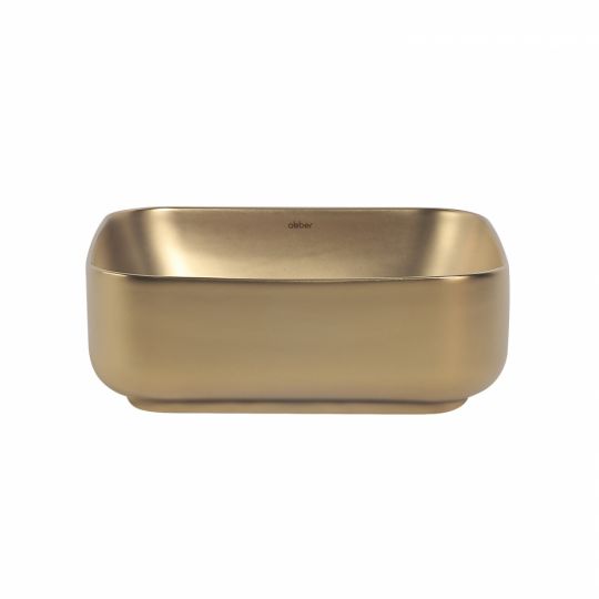 Накладная раковина ABBER Rechteck AC2211MMG золото матовое 38,5х38,5 схема 4