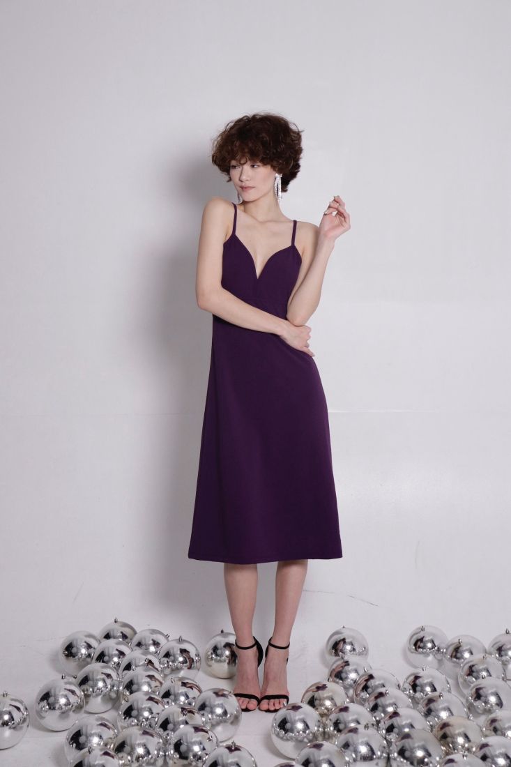 23903 Вечернее платье фиолетовое (44)