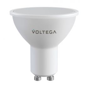 Лампа Диммируемая Светодиодная  WI-FI Voltega GU10 5,5W RGB VG 2426 Пластик, Белая / Вольтега