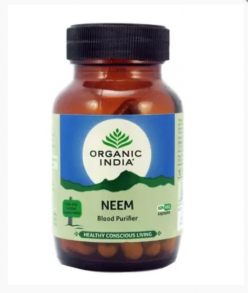 Ним Органик Индия, (Neem Organic India), 60 капсул