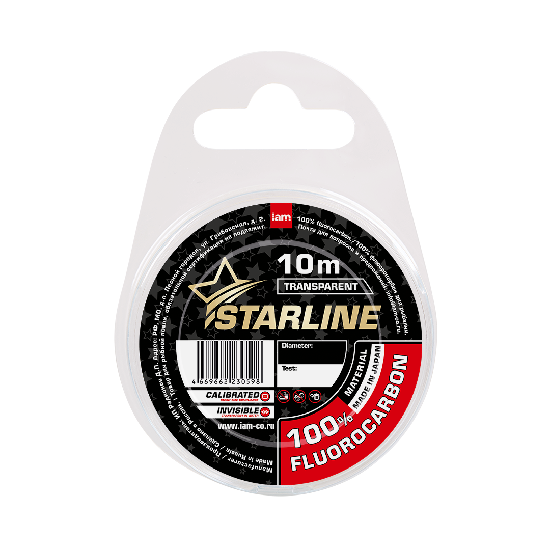 Флюорокарбон IAM "Starline" FLUOROCARBON 100%