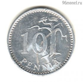 Финляндия 10 пенни 1984