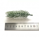 Веточка елки для декора зеленый пластик  10 см 5 шт в уп. (МТ-660-12540.2)
