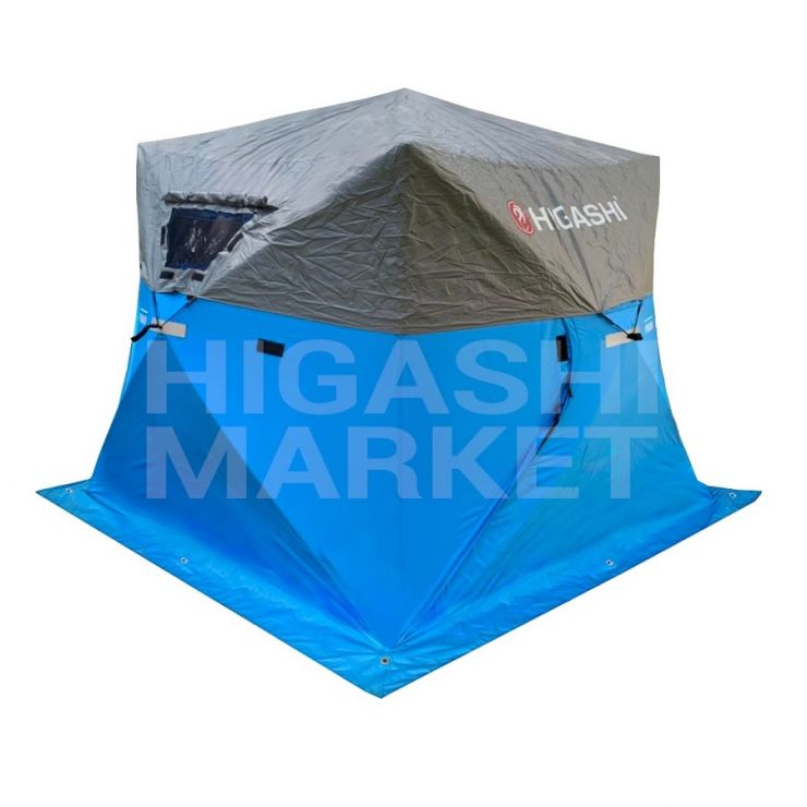 Накидка на половину палатки HIGASHI Pyramid Half tent rain cover (серый)