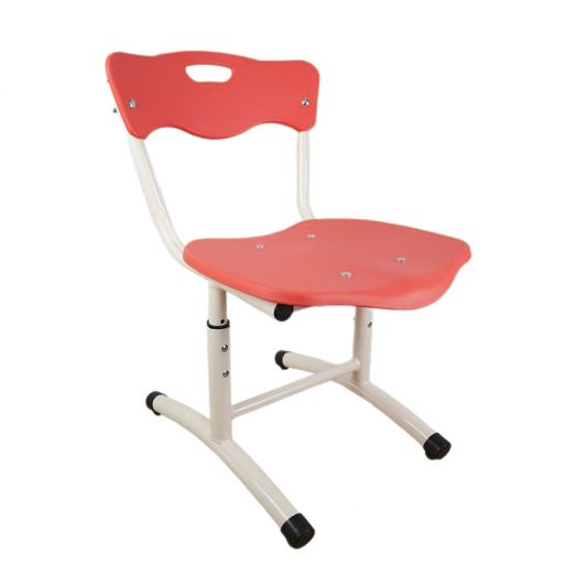 ВЕКТОР-STAND UP стул ученический регулируемый (Красный пластик)