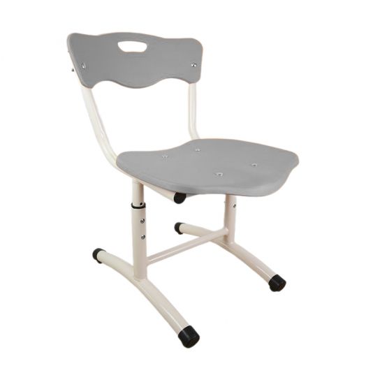 ВЕКТОР-STAND UP стул ученический регулируемый (Серый пластик)