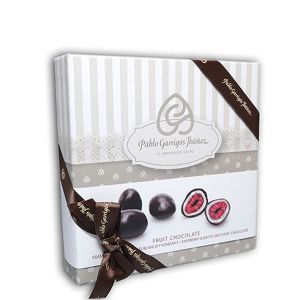 Малина в шоколаде Pablo Chocolate Vintage Raspberry White and Dark Chocolate 120 г - Испания