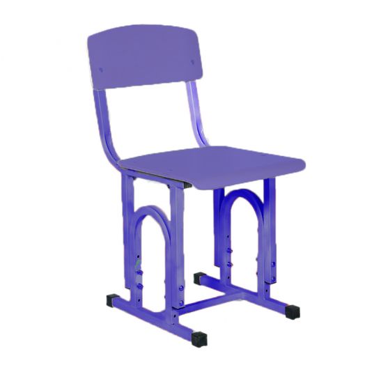 АРХИМЕД стул ученический регулируемый (Синий металлокаркас)