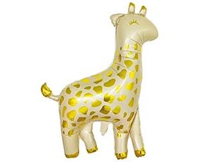Фигура  Жираф белое золото 114 см