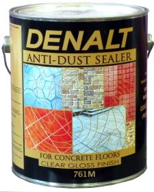 Лак для Бетона и Камня 11.34л Denalt 761М Anti-Dust Sealer Матовый, Анти-пылевой, Алкидный для Внутренних и Наружных Работ.