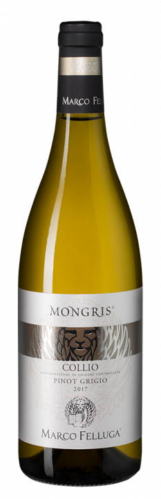 Pinot Grigio "Mongris", 0.75 л., 2017 г.