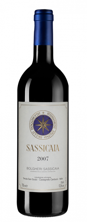 Sassicaia, 0.75 л., 2007 г.
