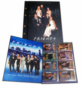 ДРУЗЬЯ. Ross-Rachel-Monica-Chandler-Phoebe-Joey. Набор коллекционных карточек 48шт в альбоме. Limited Edition Oz Msh