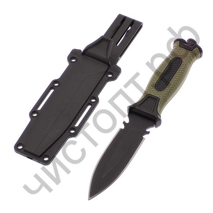 Нож туристический PT-TRK105 с кобурой (10/25см)