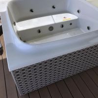 Гидромассажная ванна с подогревом Jacuzzi Skylounge с хромотерапией и 10 форсунками 190x190 схема 9