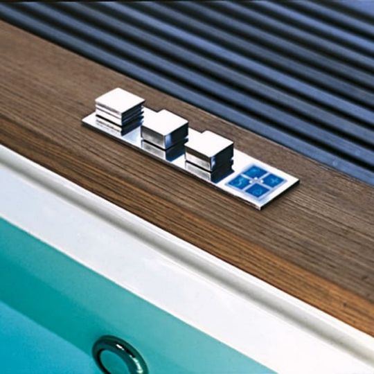Гидромассажная ванна Jacuzzi Aura Plus Wood встраиваемая 180x150 схема 7