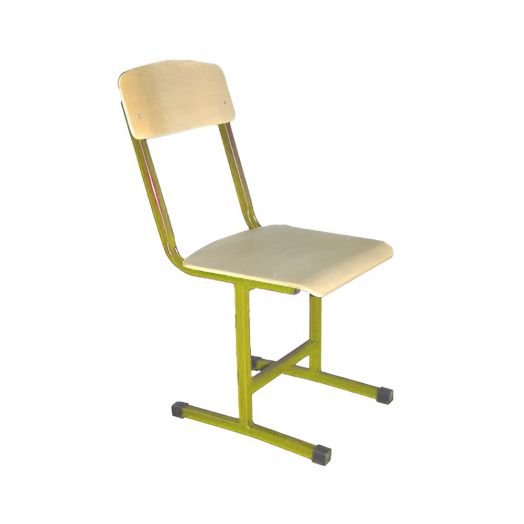 УМНИК стул ученический нерегулируемый (Жёлтый металлокаркас)