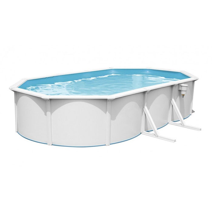 Сборный морозоустойчивый бассейн Aquatuning премиум овальный 4.9x3.6x1.3 м схема 1