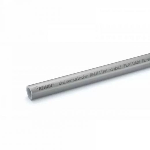 Труба из сшитого полиэтилена универсальная Рехау Rautitan Stabil Platinum 25 х 3.7 мм (50 м), стоимость за 1 м