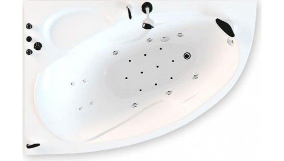 Акриловая ванна Triton Кайли 150х100, правая, гидромассаж