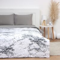 Покрывало LoveLife 1,5 сп White marble, 150*210±5см, микрофайбер, 100% п/э