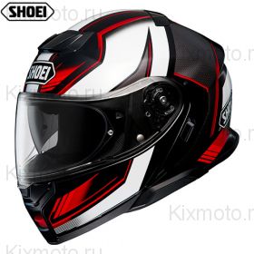 Шлем Shoei Neotec 3 Grasp, Черно-бело-красный
