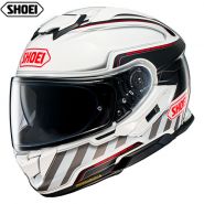 Шлем Shoei GT-Air 3 Discipline, Бело-красно-черный