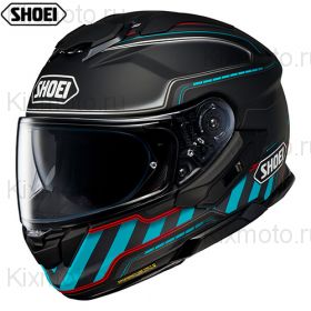 Шлем Shoei GT-Air 3 Discipline, Черно-красно-синий