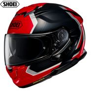 Шлем Shoei GT-Air 3 Realm, Черно-серебристо-красный