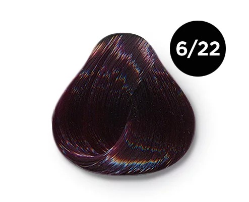 Перманентная крем-краска для волос OLLIN COLOR 6/22 темно-русый фиолетовый