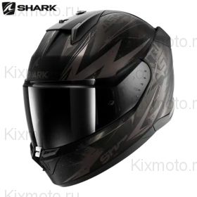 Шлем Shark D-Skwal 3 Blast-R, чёрно-серый