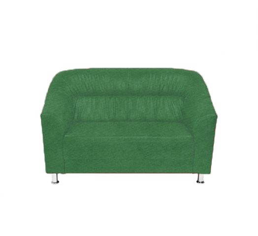 Двухместный диван Райт (Цвет обивки зелёный)