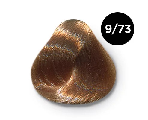 Перманентная крем-краска для волос OLLIN COLOR 9/73 блондин коричнево-золотистый