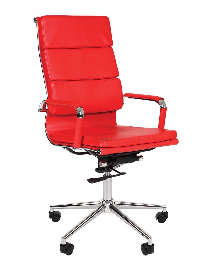 Кресло для руководителя CHAIRMAN 750 (Красное)