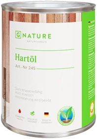 Твердое Масло Gnature 245 Hartol 0.375л 3006 Пастельный Светло-Зелёный Универсальное для Деревянных Лестниц.