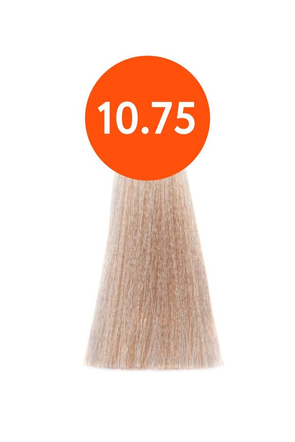 Ollin N-JOY Крем-краска 10/75 светлый блондин коричнево-махагоновый
