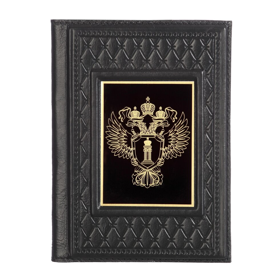 Макей Обложка для паспорта «Прокуратура-2» с накладкой из стали Арт. 009-17-62-15