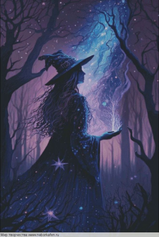 Набор для вышивания "Ночная ведьма"