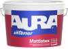 Краска для Стен и Потолков Aura Interior Mattlatex 0.9л Белая, Высококачественная, Моющаяся / Аура