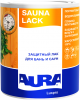 Защитный Лак для Бань и Саун Aura Luxpro Sauna Lack 1л Полуматовый, Акриловый, без Запаха / Аура