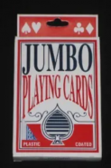 Большие игральные карты Jumbo Playing Cards (12.5 см x 9 см)