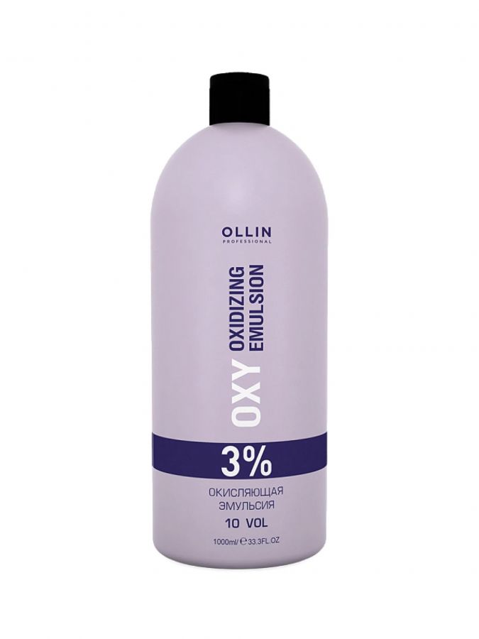 Эмульсия окисляющая 3% (10vol) / Oxidizing Emulsion OLLIN performance OXY 1000 мл