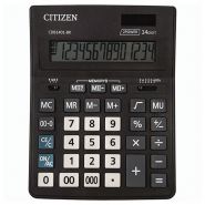 Калькулятор настольный CITIZEN BUSINESS LINE CDB1401BK (205×155 мм), 14 разрядов, двойное питание 250435