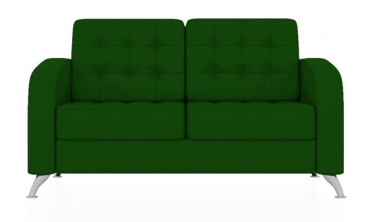 Двухместный диван Рольф (Цвет обивки зелёный)