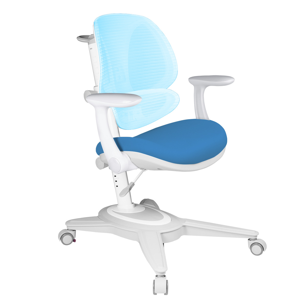 Детское регулируемое кресло Anatomica Funken (голубой)