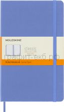 Книжка зап.Moleskine Large Classic линейка голубая гортензия QP060B42