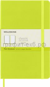 Книжка зап.Moleskine Large Classic нелинованная лайм QP062C2